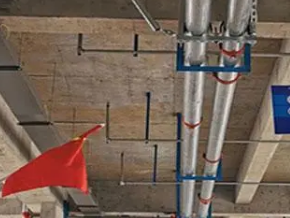 应城管廊支架的安装方法